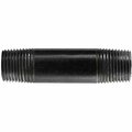 Ldr Global Industries 1.25 x 8 in. Black Pipe Nipple 302 114X8